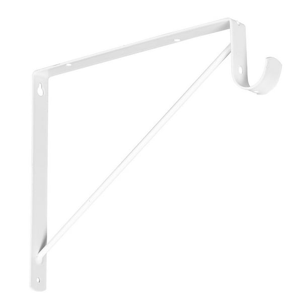 Stanley Hardware 190300 White Heavy Duty Shelf and Rod Support
