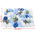 thumbnail image 2 of 6Pcs Artificial Flower Wall Panel Floral Panel Background Wedding Birthday Decor, 2 of 18