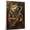 Akita, variant on Wire Fox Terrier Dog Playing Saxophone Stretched Canvas Size 8x12 – Music Dog, Perfect for Animal Lovers, Wire Fox Terrier Dog Canvas, Saxophone Canvas Size Wall Art