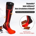 thumbnail image 4 of Savior Heat Winter Heated Socks Comfort with Rechargeable 7.4V 2200mAh Battery, Washable, Ideal for Arthritis Relief, Outdoor Hunting, 4 of 9