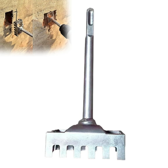 Creative Square Hole Cutter for Electrical Box, Rectangle Slot Cutter, High-Strength SDS Plus Square Hole Punch for 86-Type Junction Boxes, Electricians Working Tools