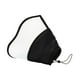 thumbnail image 4 of Collar cónico para perros, cono para el cuello, suministros para mascotas, cono protector para perros y gatos, recuperación para gatos XL Negro, 4 of 9