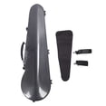 thumbnail image 2 of 4/4 Violin Storage Box for 4/4 3/4 1/2 1/8 Size Lightweight Carbon Fiber Violin Case with Shoulder Straps Built in Hygrometer, 2 of 7