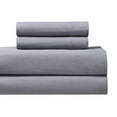 thumbnail image 2 of Royal Tradition Flanelle Épaisse, 100 pour Cent Coton Split Très Grand Ensemble de Draps 5 Pcs pour Lits Ajustables, Gris, 170 G/m2, 2 of 6