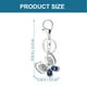thumbnail image 4 of GOOHOCHY Mariposas de diamante forma llavero llave clave colgante bolsa colgante decorativo, 4 of 7