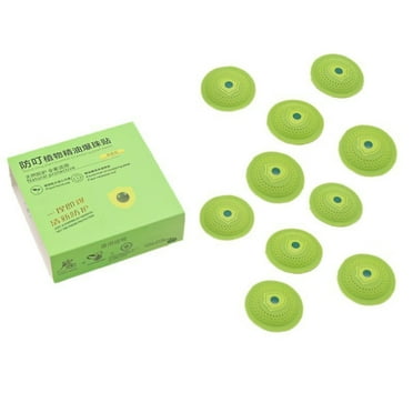 HHBEAUTY Mosquito Repellent Stickers 10 Pcs, DEET Free Mosquito Patches, Antimosquito Non-irritating Plant Oil Patch, Suitable for Chlidren and Adults Indoor Outdoor