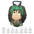 thumbnail image 2 of Anime My Hero Academia Sweatshirt For Mens And Womens Fashion Hoodies Pullover Athletic Daily Hoody Hooded With Pocket And Drawstring Adult Unisex Sweatshirt Gift, 2 of 8