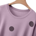 thumbnail image 5 of Fjofpr Nightgowns for Women Plus Size Womens Fashion Short Sleeve Round-Neck Color Nightgown Loose Bathrobe Home Wear Heart Print Nightgown, 5 of 5