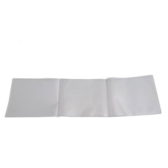 Uscallm Large Size Clear Scorecard Card Holders, Plastic Card Sleeves For Mahjong Game Tiles, PVC Card Protectors For Board Games And Collectibles, Card Game Accessories