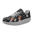 thumbnail image 1 of Cute Hospital Nurse Pattern Ladies Spring Autumn Sneakers Dirt Resistant Round Toe Soft Platform Shoes Non-Slip Outdoor Footwear, 1 of 5
