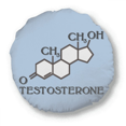 thumbnail image 1 of finishing checal structure horm molecules Round Throw Pillow Home Decoration Cushion, 1 of 3