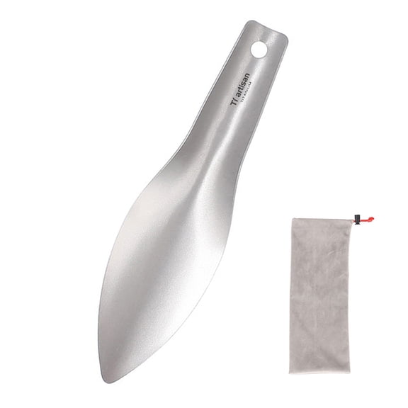 Titanium Garden Hand Shovel Portable Spades Camping Picnic Hiking Jungle Exploration Trowel Outdoor Multifunctional Shovel Tools