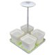 thumbnail image 5 of Bienvenido Sistema de cultivo de plantas hidropónicas Kit inteligente de macetero para jardín interior con enchufe LED de 20 W 110?240 VUS, 5 of 8
