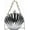 C-silver, variant on Lovely Shell Handbag Purse Beaded Evening Bag Chain Cross-body Clutch Purse