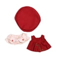thumbnail image 2 of Ropa Para Muñecos de Peluche Perfecl Vestido Bufanda y Gorro Accesorios, 2 of 8