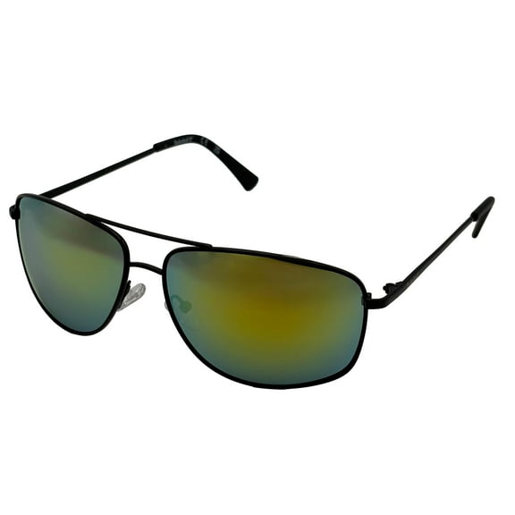 Timberland Sunglass Mens Black Metal Aviator , Mirror Lens TB7288 2C