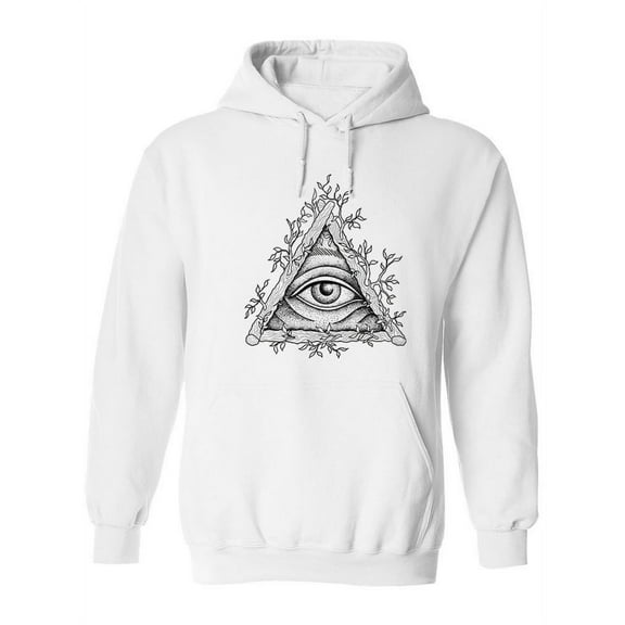 Wooden Eye Of Providence Hoodie Women -Image by Shutterstock, Female XX-Large