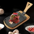 thumbnail image 1 of Cast Iron Nonstick with Detachable Handle Griddle BBQ Grilling Pan Griddle Steak Frying Pan for Kitchen Steak Breakfast Fish Vegetables Home S, 1 of 9