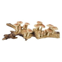 Wooden Mushroom Wall Art Creative Wall Ornaments Decorations J7L7 Ornament By YSABOXS