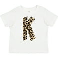 thumbnail image 3 of Inktastic Leopard Print Letter K Boys or Girls Toddler T-Shirt, 3 of 5