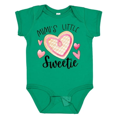 

Inktastic Mimi s Little Sweetie with Heart Cookie Gift Baby Boy or Baby Girl Bodysuit