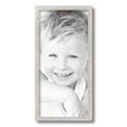 thumbnail image 2 of ArtToFrames 9x19" Bright Silver Picture Frame, Silver Wood Poster Frame, with Regular Glass and 2 (FBPL-4752), 2 of 7
