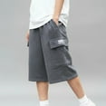 thumbnail image 3 of Pro Club Men's Fleece Cargo Shorts, 3 of 9