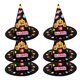 thumbnail image 1 of Sombreros De Fiesta De Halloween Para Niños, Sombrero De Papel Diy Para Accesorios De Disfraces De Halloween 6 Uds. Guardurnaity HA037493-00, 1 of 6