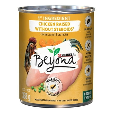 Beyond Grain Free Chicken, Carrot & Pea, Wet Dog Food 368g