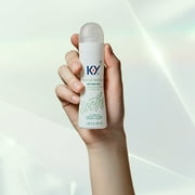 K-Y Natural Feeling Lube with Aloe Vera, Water Based Personal Lubricant For Sexual Wellness, 1.69 fl oz