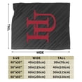 thumbnail image 3 of Hamline University Ultra-Soft Micro Fleece Blanket Multi-Size Flannel Blanket, 3 of 7