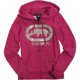 thumbnail image 1 of Sudadera con capucha y cremallera frontal Ecko Unltd. con diamantes de imitación rosa grande, 1 of 1