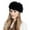 Black, variant on Baqcunre Headbands for Women, Womens Casual Big Flowers Solid Head Hat Cap Headwear Muslim Turban Cap Slouchy Headwear, Bandanas for Women, Bandanas for Men