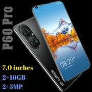 Lingouzi P60 Pro Android 8. Smartphone,7.0 Inch HD Full Screen Phone,Dual SIM Unlocked Smart Phone,2G RAM+6GB ROM Mobile Phones,Face ID Unlocked Cell Phone, 3800mAh Large Battery