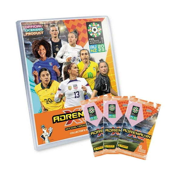 2023 Panini Adrenalyn XL Women's FIFA World Cup Cards - Starter Pack (Album, 18 Cards + LE)
