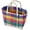 White, variant on Handwoven Tote Bag for Women Straw Hobo Purse PVC Summer Beach Bag Rattan Woven Cute Shopping Handbag Color Block