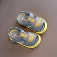thumbnail image 2 of Baby Girls Boys Sandals Premium Soft Soled Beach Slippers Open Toe Comfort Toddler Summer Casual Hook and Loop Shoes, 2 of 3