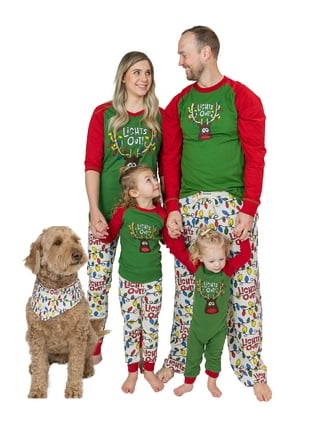 Family Pajamas Matching Santa and Friends Pajamas All Variations Plus Dog