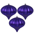 thumbnail image 4 of Set de 3 Adornos Navideños Cebolla Mate Morada Vickerman, 4 of 8