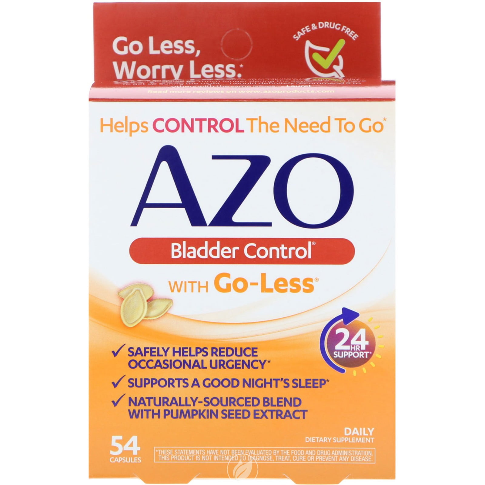 Bladder weakness products