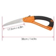 thumbnail image 2 of Folding Saw Bushcraft, Heavy Duty 15 Inch Tree Saw Extra Long Blade Hand Saws for Wood Camping, Dry Wood Pruning Saws With Hard Teeth, Quality SK-5 Steel, Gifts for Men hand Saws for Tree Trimming, 2 of 8