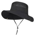 thumbnail image 3 of Sun Hats For Men Women Fishing Hat UPF 50+ Breathable Wide Brim Summer Hat Women Hats for Summer Solar Escape Hats Woman Beach Bag Sports Cap Peacemaker Hat Track Hats for Women Hiking Hat for Men, 3 of 3