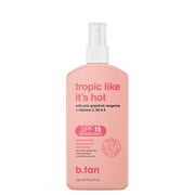 b.tan Tropic like It's Hot SPF 15 Dry Spray Tanning Oil 8 fl oz