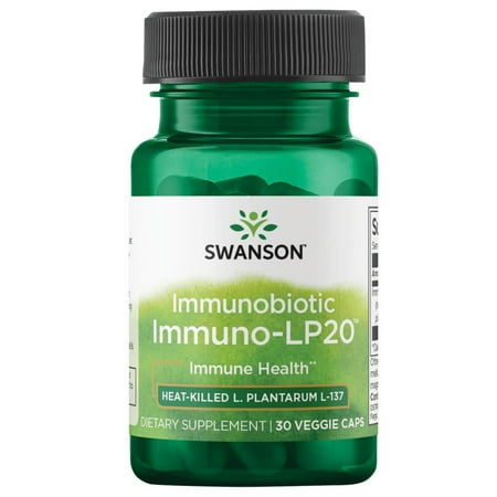 Swanson Immunobiotic Immuno-Lp20 50 mg 30 Veggie Capsules