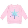 thumbnail image 2 of Inktastic Christmas Blue Ice Snowflake Toddler Sweatshirt, 2 of 4