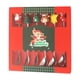 thumbnail image 1 of Juego de cuchara y tenedor navideños Vajilla navideña Cucharas de postre Acero inoxidable Caja roja de plata, 1 of 9