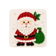 thumbnail image 2 of DIY Christmas Pearl Diamond Painting Art Kit with Frame, Christmas Pearl Beads Art Craft for Adults Beginner, Gemstone Diamond Dots Beads for Home Wall Decor, Healing Stress-Relieving, 2 of 7