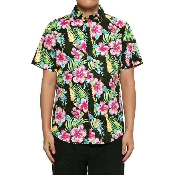 walmart hawaiian shirts men