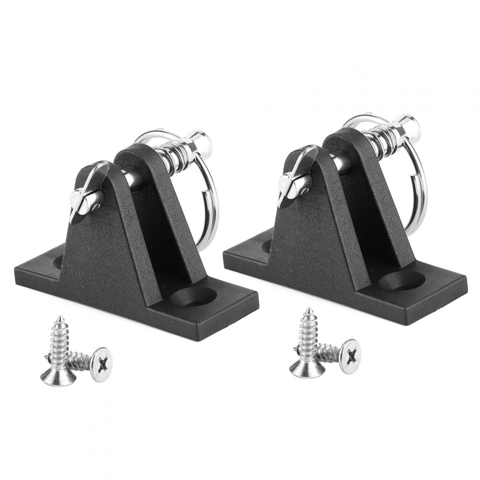 LYUMO 1 Pair Marine Deck Hinge Canopy Deck Hinge Boat Bimini Top