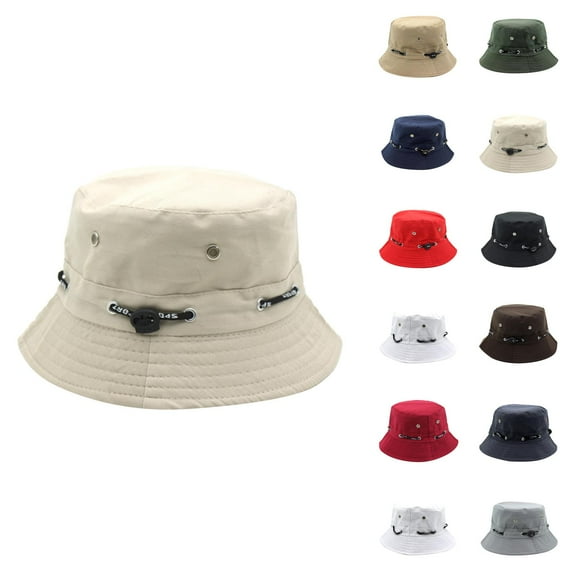 Kids Fishing Bucket Hat - UPF 50  Adjustable Sun Protection Hat Mens And Womens Summer Fashion Casual Sun Protection Shade Go Out To Play Fisherman Hat Basin Hat